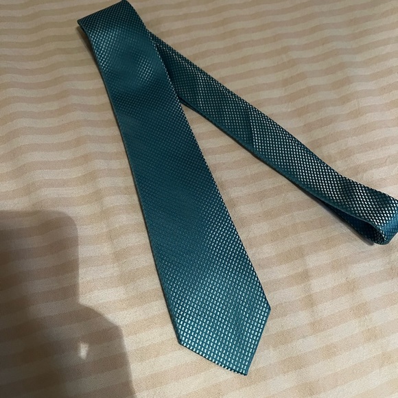 Teal Perry Ellis Tie - Picture 1 of 2